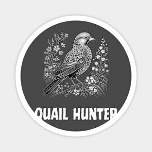 quail hunting Magnet